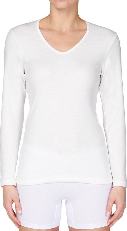 Thermo Shirt - Dames - Ronde Hals - Langemouwen - Viscose/Polyester - Warm