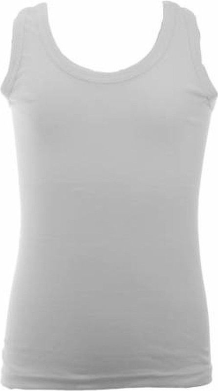 Hemd - Wit - Katoen - Brede Schouderbandjes