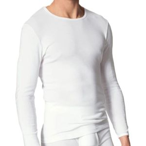 Beeren heren shirt Lange mouw - 100 katoen - Wit