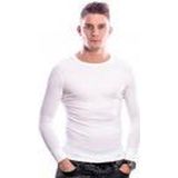 Beeren heren shirt Lange mouw - 100 katoen - Wit
