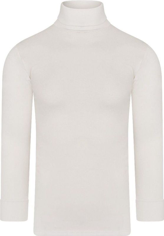 Beeren Thermo colshirt lange mouw Wit maat M