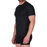 Beeren - Thermo Shirt - Zwart - Korte Mouw - Thermisch Ondergoed