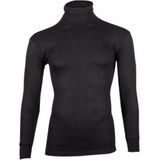 Beeren Thermo colshirt lange mouw Zwart maat M