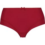RJ Pure Color - Midi Slip - Donkerrood - Microfiber