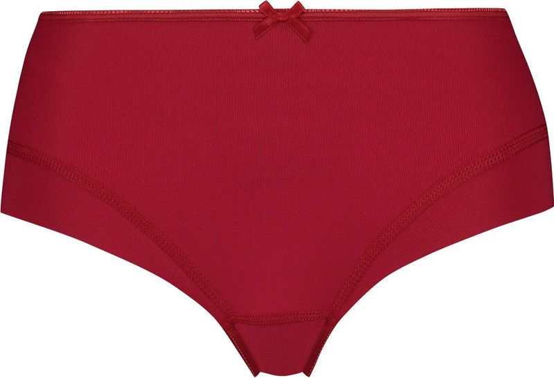 RJ Pure Color - Midi Slip - Donkerrood - Microfiber