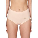 Beeren - Julia - Taille Slip - Huidskleur - 2-pak - Hoge Katoenen Dames Onderbroek