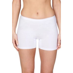 2-pak dames Boxershort Softly - Lange pijpjes - - Tegen Schurende benen - Dames onderbroek  - Wit