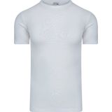 Beeren 6 stuks ondershirt heren - Ronde hals - 100 Katoen - Wit