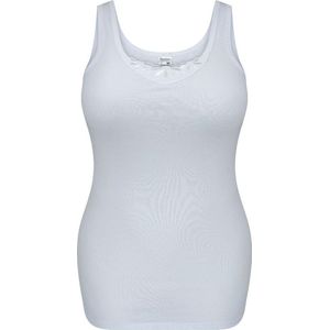 Beeren - Dames Hemd - Fijnrib Katoen - Zwart - Kanten Inzet