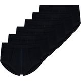 Heren Slips - Voordeelverpakking - Katoenen Onderbroek met Sluiting - Wit