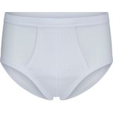 Heren Slips - Voordeelverpakking - Katoenen Onderbroek met Sluiting - Wit