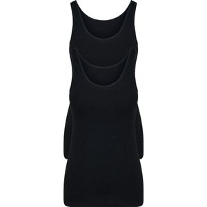 RJ Bodywear Everyday dames Domburg hemd (2-pack), zwart