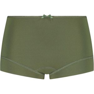RJ Bodywear Pure Color dames short, donkergroen