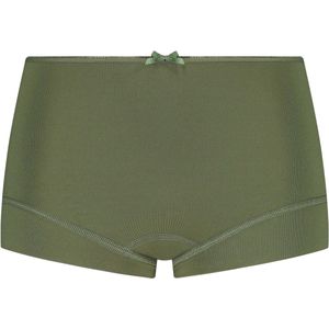 RJ Bodywear Pure Color dames short - donkergroen
