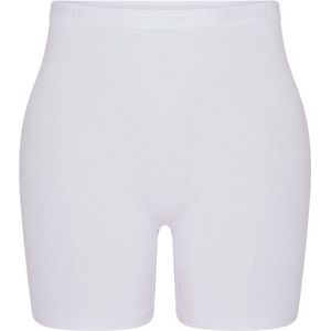 Comfort XL dames boxershort - Grote maten onderbroeken - Boxershort lange pijpjes  - Wit