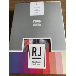 RJ Bodywear Pure Color Micro Corners maat L