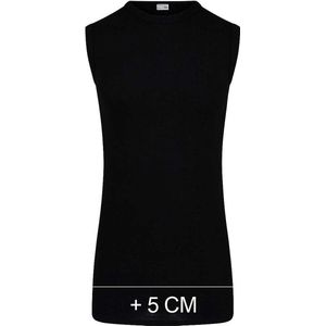 Beeren - Heren Mouwloos Shirt - Zwart - Katoen