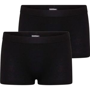 Beeren 2-pak Comfort feeling  katoen meisjes boxershort - - Meisjes ondergoed - Meisjes onderbroek  - Zwart