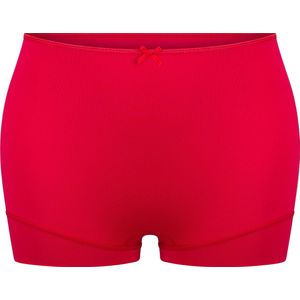 RJ Bodywear - Pure Color - Dames Short - Donkerrood - Extra Hoog