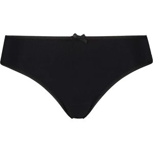 RJ Bodywear Pure Color dames string - zwart