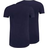 RJ Bodywear Everyday Roermond T-shirt (2-pack) - heren T-shirt - donkerblauw