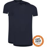 RJ Bodywear Everyday Roermond T-shirt (2-pack) - heren T-shirt - donkerblauw