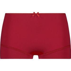 RJ Bodywear Pure Color dames short, donkerrood