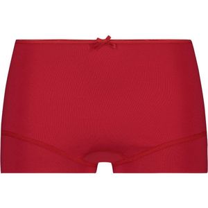 RJ Bodywear - Pure Color Dames Short Donkerrood - maat L - Rood