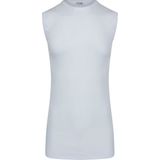 Beeren - Mouwloos Shirt - Katoen - Wit en Zwart - Extra Lang