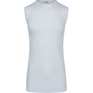 Beeren - Mouwloos Shirt - Katoen - Wit en Zwart - Extra Lang