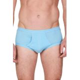 Beeren - M3000 - Heren Slip - Blauw - 2-pak - 100% Katoen - Met Gulp