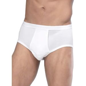 Heren slips 2-pak Briljant - elastisch katoen  - Wit