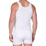 Beeren - Extra Lang Heren Hemd - Wit - Singlet