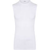 Beeren - Mouwloos T-shirt - Wit - Extra Lang