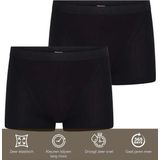 Beeren - Young - Microfiber Heren Boxershort - Zwart - 2-pak