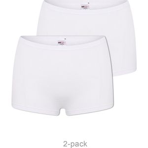 Beeren - Comfort - Dames Boxershort - Wit - 2-pack - Katoen