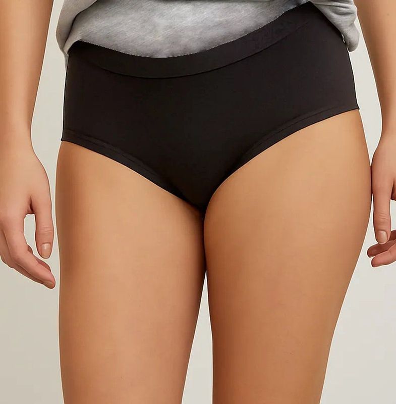 Beeren - Microfiber Hipster - Zwart - 98% Polyamide 2% Elastomeer