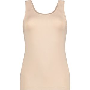 RJ Bodywear - Pure Color - Dames Shirt - Lichtbruin - 90% Polyamide, 10% Lycra