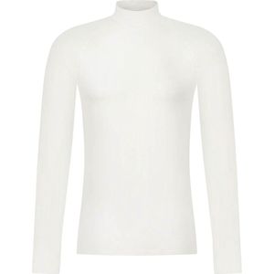 RJ Bodywear - Thermo Viloft - Thermoshirt - Wolwit - Heren met Opstaande Boord