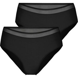 RJ Bodywear - Allure - Midi Slip - Zwart - 2-pack