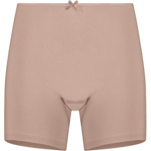 RJ Bodywear Pure Color dames extra lange pijp short (1-pack) - lichtbruin