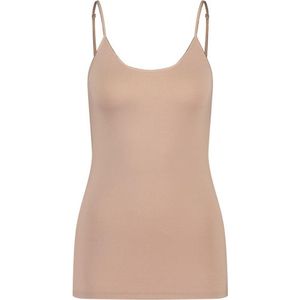 RJ Bodywear - Pure Color - Spaghetti Top - Lichtbruin - 1-pack