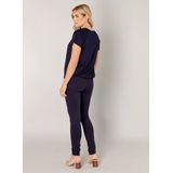 Base Level Skinny Tregging Ornika Donkerblauw