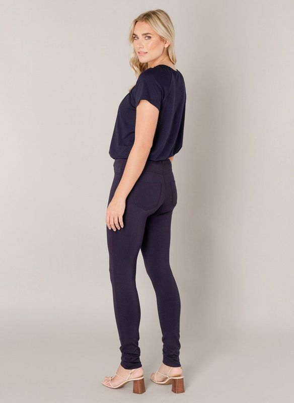 Base Level Skinny Tregging Ornika Donkerblauw