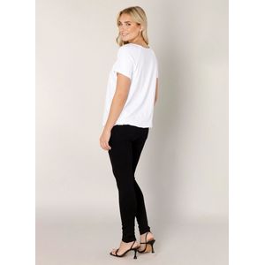 BASE LEVEL Yona Jersey Shirt - White