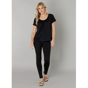 BASE LEVEL Yona Jersey Shirt - Black