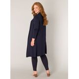 Base Level Curvy Longstrickjacke "Ayla Long", Figurumspielende, weiche Strickqualität