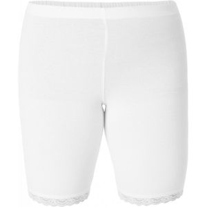 Base Level Curvy - Ava - Korte Legging - Wit - Jersey Viscosemix