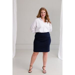 Base Level Curvy Rok Amily Donkerblauw