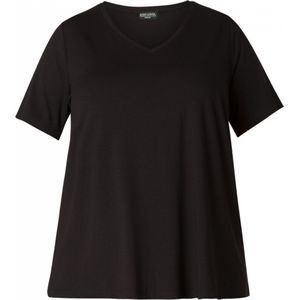BASE LEVEL CURVY Alba T-Shirts - Black()